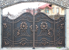кованые ворота"Кузница Юга"