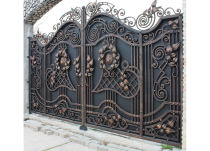 кованые ворота "Кузница Юга"